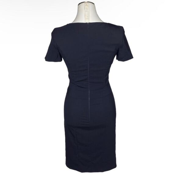 Hugo Boss Navy Sheath Dress size 2 - Picture 3 of 13